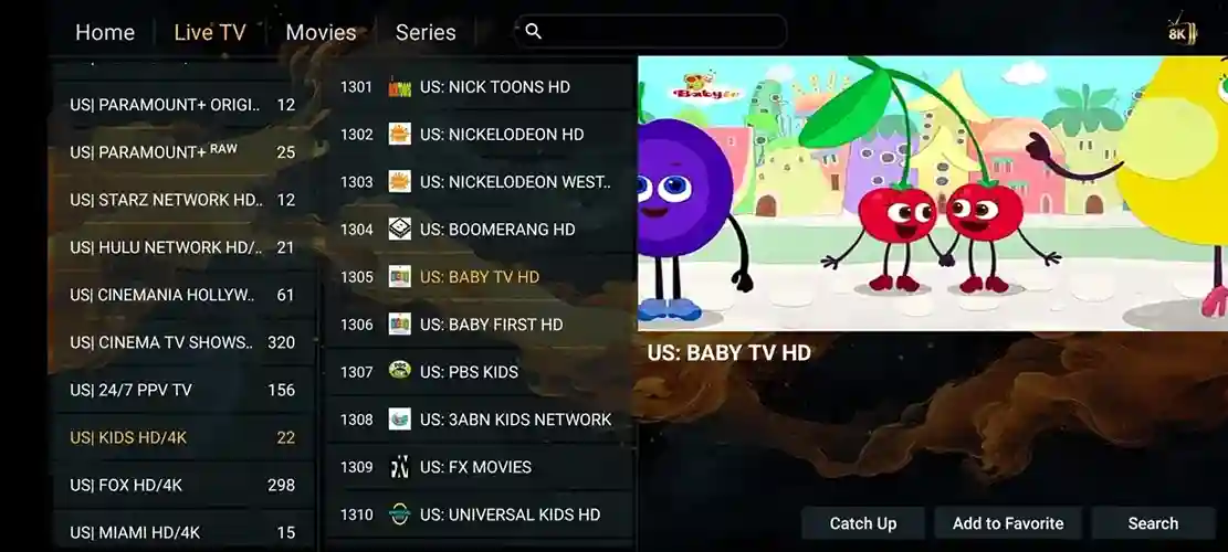 Preview 3 - Volar TV Premium IPTV Subscription