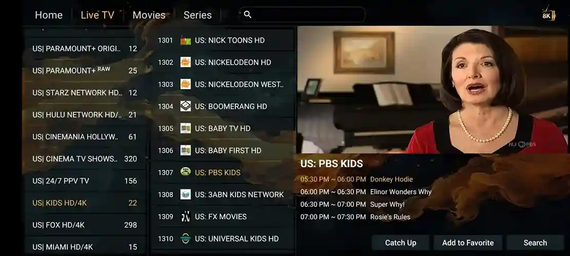 Preview 4 - Volar TV Premium IPTV Subscription